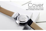 Women's Watches Fashion Leather Wrist Watch Vintage Ladies Watch Irregular Clock - Sellve