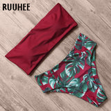 Bikini Swimwear Women Swimsuit High Waist Bikini Set 2020 Bathing Suit Push Up Beachwear - Sellve