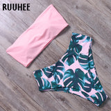 Bikini Swimwear Women Swimsuit High Waist Bikini Set 2020 Bathing Suit Push Up Beachwear - Sellve