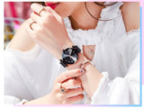 Ladies Magnetic Starry Sky Clock Luxury Women Watches Fashion Diamond Female Quartz Wristwatches - Sellve