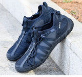 New Popular Casual Shoes Men Lac-up Lightweight Comfortable Breathable Walking Sneakers - Sellve