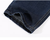 Men's Jeans 2020 Summer Denim Pants Slim Straight Dark Blue Regular Fit Leisure Long Trousers Jean Men Hombre - Sellve