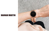 Women Watches Top Brand Luxury Japan Quartz Movement Stainless Steel Sliver White Dial Waterproof Wristwatches - Sellve