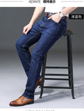 Men Jeans Skinny Slim Fit Black Blue Denim Biker Stretch Pants Trousers Casual Distressed - Sellve