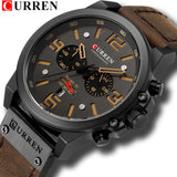 CURREN Mens Watches Top Luxury Brand Waterproof Sport Wrist Watch - Sellve