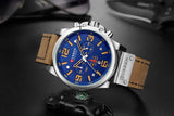 CURREN Mens Watches Top Luxury Brand Waterproof Sport Wrist Watch - Sellve