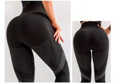 Women High Waist Push Up Leggings Hollow Fitness Leggins Workout Legging For Women Casual Jeggings - Sellve