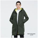 Women spring jacket women coat with a hood casual wear quality coats brand clothing - Sellve