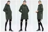 Women spring jacket women coat with a hood casual wear quality coats brand clothing - Sellve