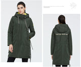 Women spring jacket women coat with a hood casual wear quality coats brand clothing - Sellve