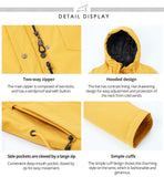 Women spring jacket women coat with a hood casual wear quality coats brand clothing - Sellve