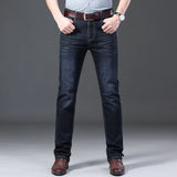 Men Jeans Skinny Slim Fit Black Blue Denim Biker Stretch Pants Trousers Casual Distressed - Sellve