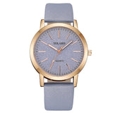 Luxury Brand Leather Quartz Women's Watch Ladies Fashion Watch Women Wristwatch Clock - Sellve