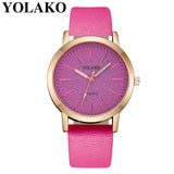 Luxury Brand Leather Quartz Women's Watch Ladies Fashion Watch Women Wristwatch Clock - Sellve