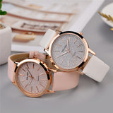 Luxury Brand Leather Quartz Women's Watch Ladies Fashion Watch Women Wristwatch Clock - Sellve