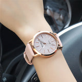 Luxury Brand Leather Quartz Women's Watch Ladies Fashion Watch Women Wristwatch Clock - Sellve