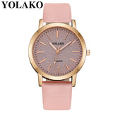 Luxury Brand Leather Quartz Women's Watch Ladies Fashion Watch Women Wristwatch Clock - Sellve