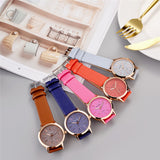 Luxury Brand Leather Quartz Women's Watch Ladies Fashion Watch Women Wristwatch Clock - Sellve