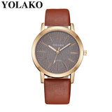 Luxury Brand Leather Quartz Women's Watch Ladies Fashion Watch Women Wristwatch Clock - Sellve