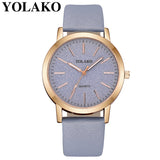 Luxury Brand Leather Quartz Women's Watch Ladies Fashion Watch Women Wristwatch Clock - Sellve