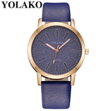 Luxury Brand Leather Quartz Women's Watch Ladies Fashion Watch Women Wristwatch Clock - Sellve