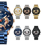 New Arrival Men Watch Top Luxury Brand Sport Watches Mens Chronograph Quartz Wristwatch - Sellve