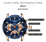 New Arrival Men Watch Top Luxury Brand Sport Watches Mens Chronograph Quartz Wristwatch - Sellve