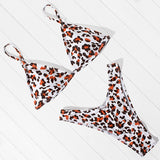 Bikini Micro Swimwear Women Leopard High Cut Swimming Bathing Suit Biquini Set Sexy Swimsuit Femme Brazilian Bikini - Sellve