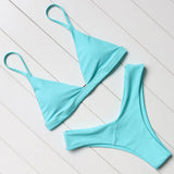 Swimwear Women Swimsuit Sexy Push Up Micro Bikinis Set Swimming Bathing Suit Beachwear Summer Brazilian Bikini - Sellve