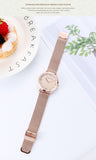 Women Watches Top Brand Luxury Japan Quartz Movement Stainless Steel Sliver White Dial Waterproof Wristwatches - Sellve