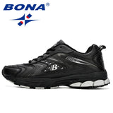 BONA Men Casual Shoes Men Sneakers Flats Comfortable Breathable Microfiber Outdoor Leisure Footwear Trendy Style - Sellve