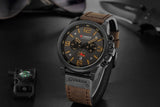 CURREN Mens Watches Top Luxury Brand Waterproof Sport Wrist Watch - Sellve