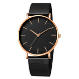 Women Watch Rose Gold Montre Femme 2020 Women's Mesh Belt ultra-thin Fashion Luxury Wrist Watches - Sellve