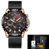 Luxury Mens Fashion Watch Men Sport Waterproof Quartz Watches Men All Steel Army Military Watch - Sellve