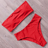 Bikini Swimwear Women Swimsuit High Waist Bikini Set 2020 Bathing Suit Push Up Beachwear - Sellve