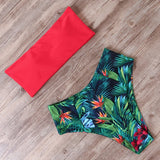 Bikini Swimwear Women Swimsuit High Waist Bikini Set 2020 Bathing Suit Push Up Beachwear - Sellve