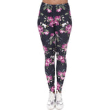 Women Fashion Legging Aztec Round Ombre Printing leggins Slim High Waist  Leggings Woman Pants - Sellve