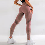 Women High Waist Push Up Leggings Hollow Fitness Leggins Workout Legging For Women Casual Jeggings - Sellve