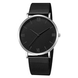 Ultra-thin Rose Gold Watch Minimalist Mesh Women Watch - Sellve