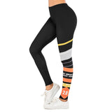 Sexy Women Legging leaf Printing Fitness leggins Fashion Slim legins High Waist Leggings Woman Pants - Sellve