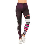 Sexy Women Legging leaf Printing Fitness leggins Fashion Slim legins High Waist Leggings Woman Pants - Sellve