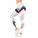 Sexy Women Legging leaf Printing Fitness leggins Fashion Slim legins High Waist Leggings Woman Pants - Sellve