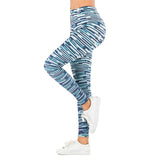 Sexy Women Legging leaf Printing Fitness leggins Fashion Slim legins High Waist Leggings Woman Pants - Sellve