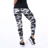 Fitness Pant Leggings Casual Milk Legging For Women Camouflage Printing Elasticity Leggings Camouflage - Sellve