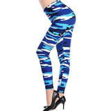 Fitness Pant Leggings Casual Milk Legging For Women Camouflage Printing Elasticity Leggings Camouflage - Sellve