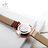 Women's Watches Fashion Leather Wrist Watch Vintage Ladies Watch Irregular Clock - Sellve