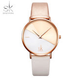 Women's Watches Fashion Leather Wrist Watch Vintage Ladies Watch Irregular Clock - Sellve