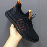 New Men Sneakers Mesh Casual Shoes Lac-up Shoes Men Lightweight Comfortable Breathable Walking Sneakers - Sellve