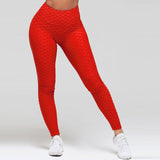 High Waist Fitness Leggings Women Workout Push Up Legging Fashion Solid Color Bodybuilding Jeggings Women Pants - Sellve