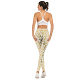 Women Fashion Legging Fluorescent tree branch Printing leggings Slim High Waist Leggings Woman Pants - Sellve